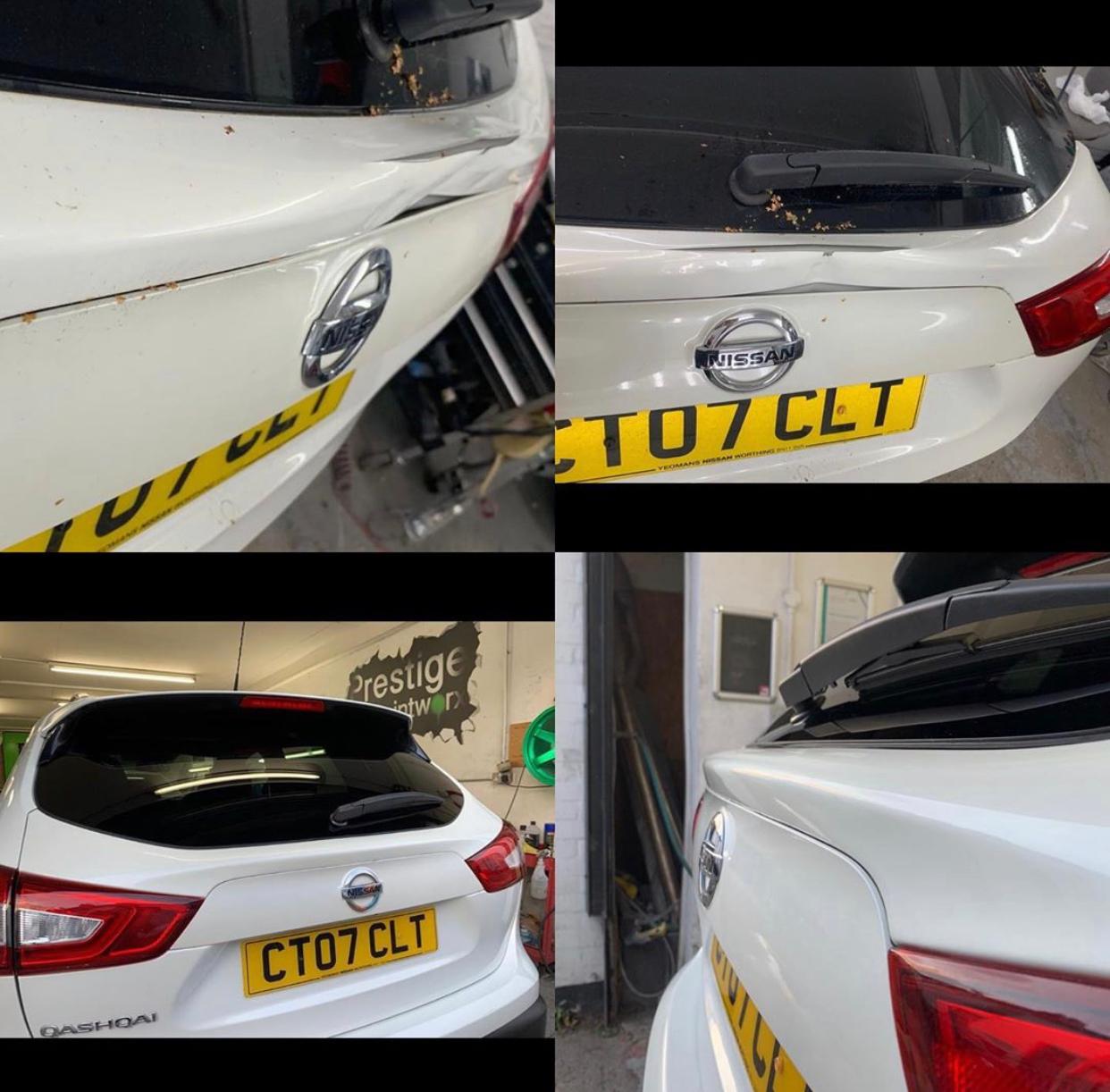 Nissan Qashqai Damage Repair